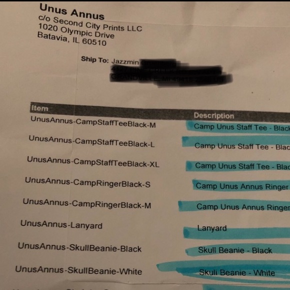 (Black) Unus Annus Skull Beanie - Picture 2 of 2